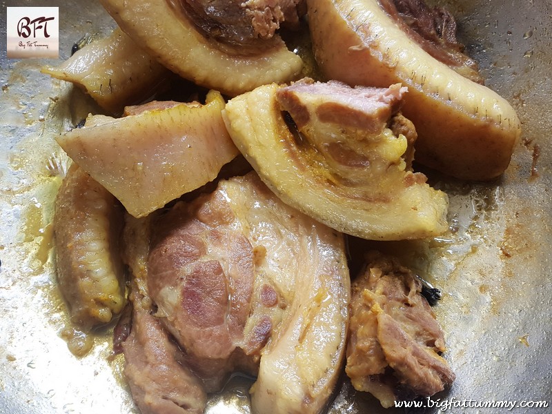 Making of Pork Chilly Fry V. 1.