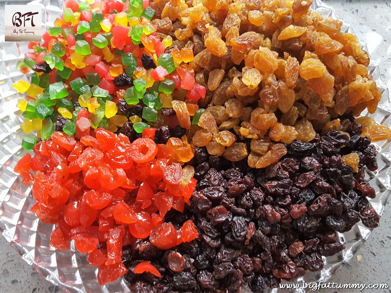 Making of Brandy Fruit Cake