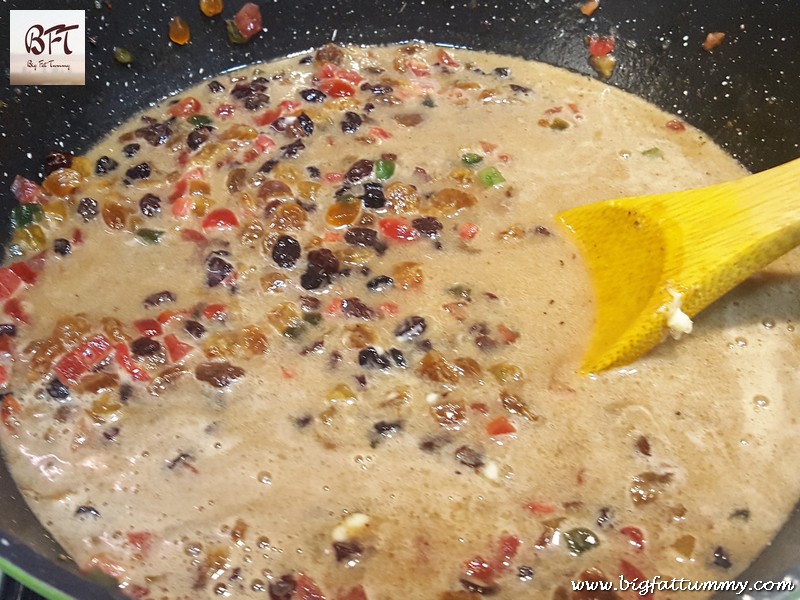 Making of Brandy Fruit Cake