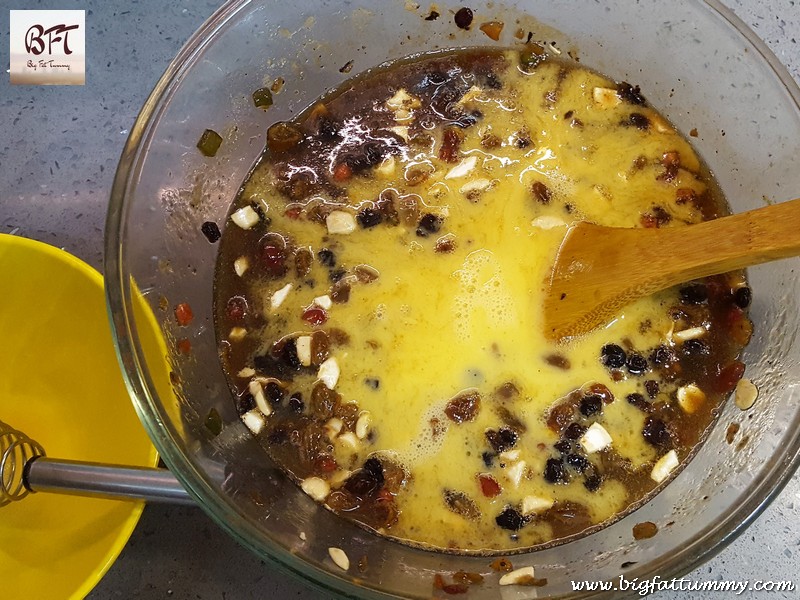 Making of Brandy Fruit Cake