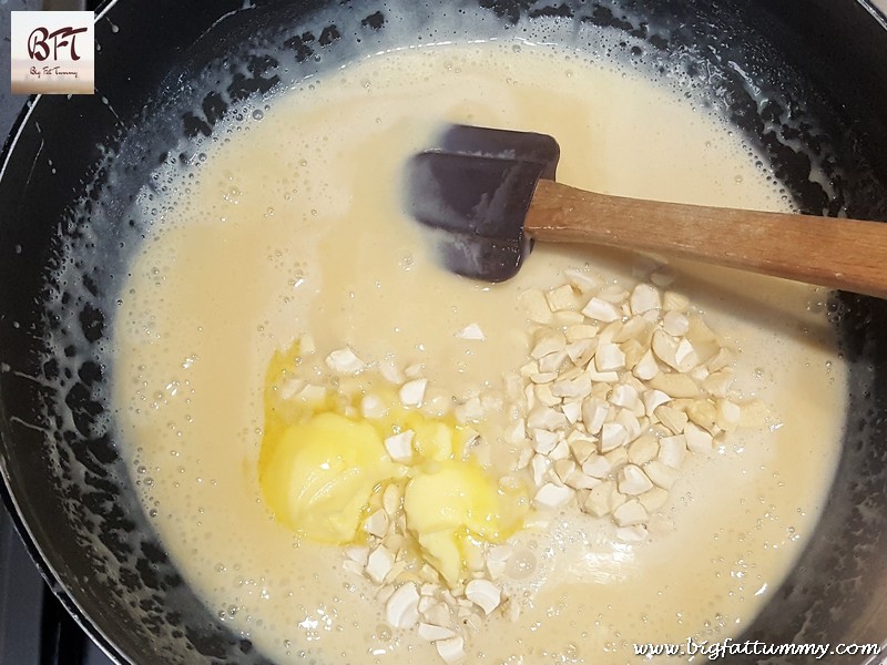 Making of Caramel Fudge