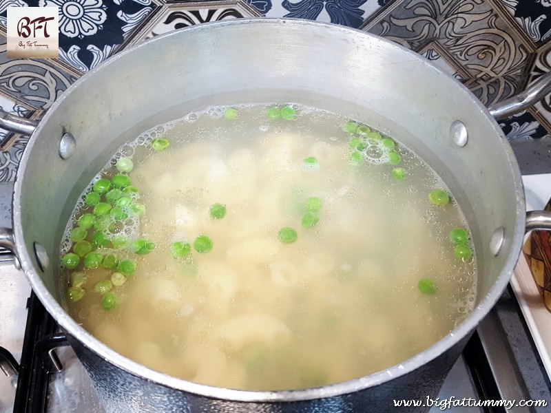 Making of Goan Beef Pea Stew