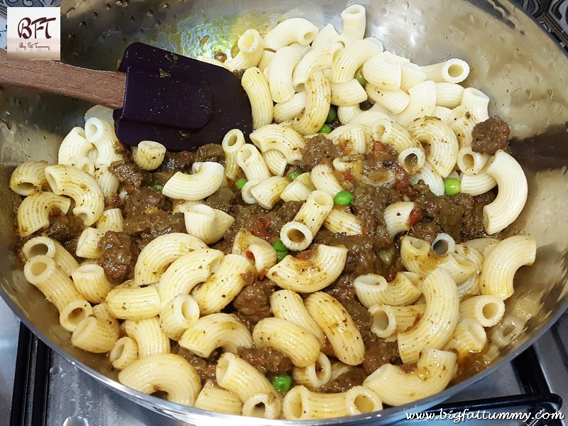 Making of Goan Beef Pea Stew