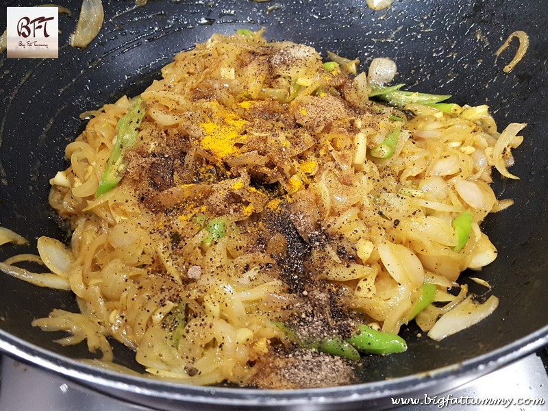 Preparation of Goan Prawn Chilly Fry Rice