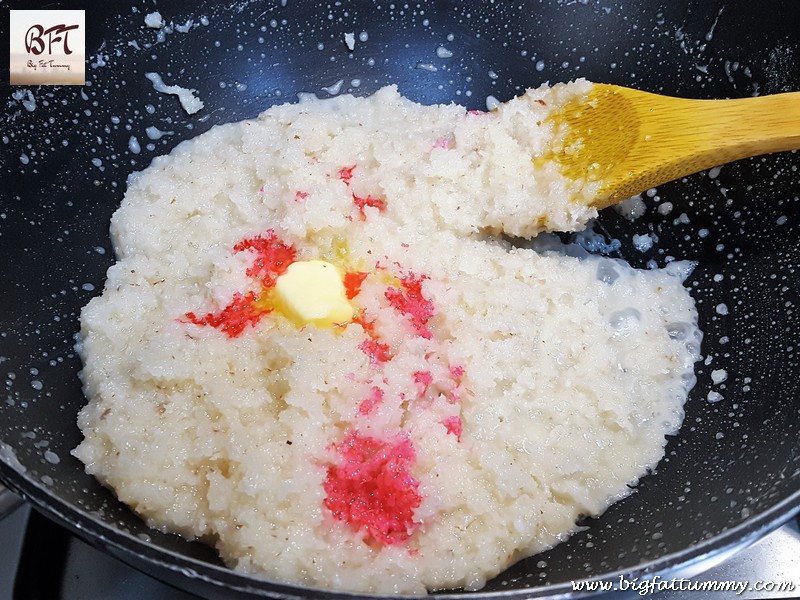 Preparation of Rose Coconut Toffee