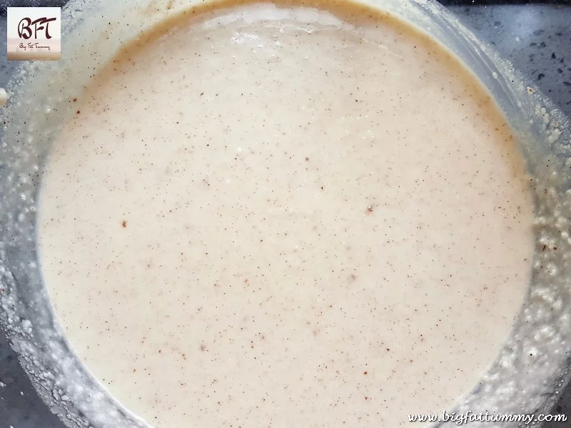 Making of Goan Sannas (steamed rice cakes)