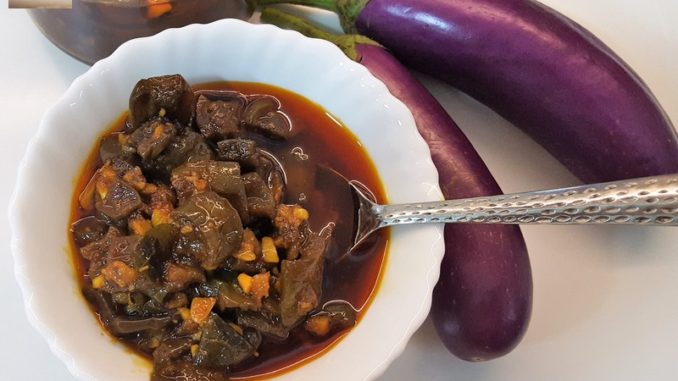 Sweet Brinjal Pickle