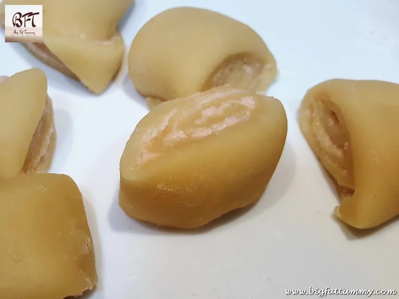 Making of Angel Wings (sweet-savoury fried pastry)