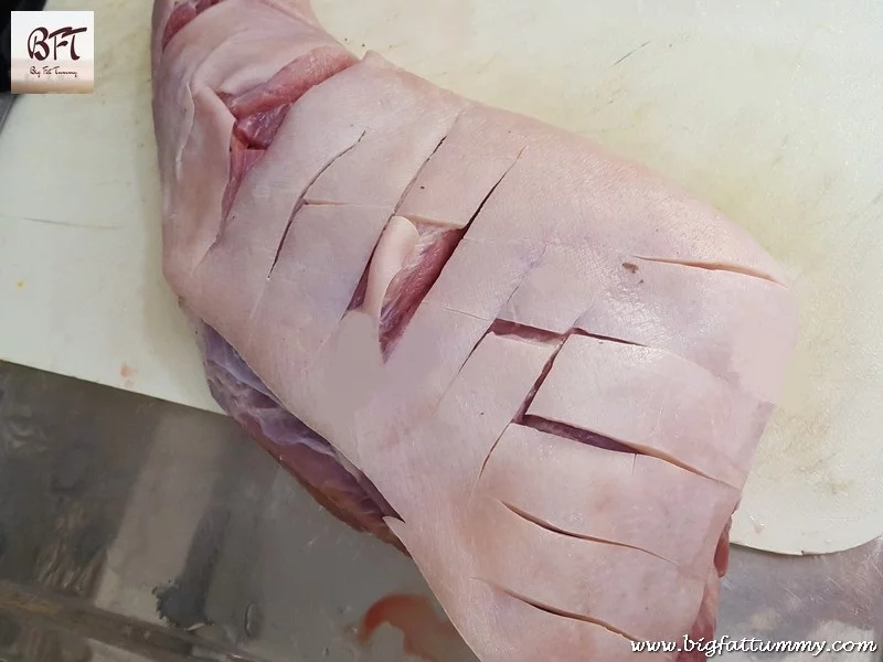 Making of Assado de Leitao (Goan Piglet Leg Roast)