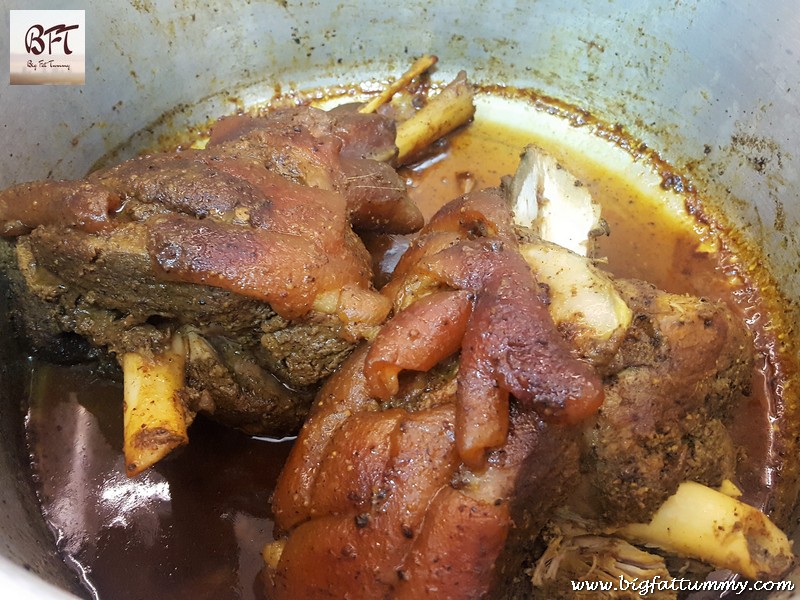 Making of Assado de Leitao (Goan Piglet Leg Roast)