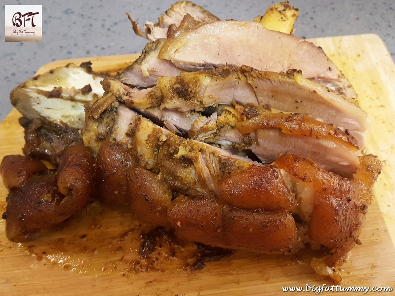 Making of Assado de Leitao (Goan Piglet Leg Roast)