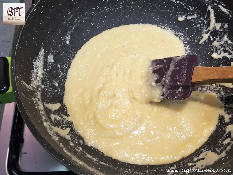 Making of Cashewnut Doce