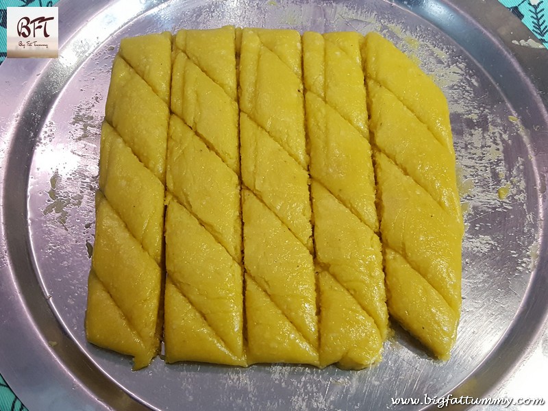 Making of Cashewnut Doce