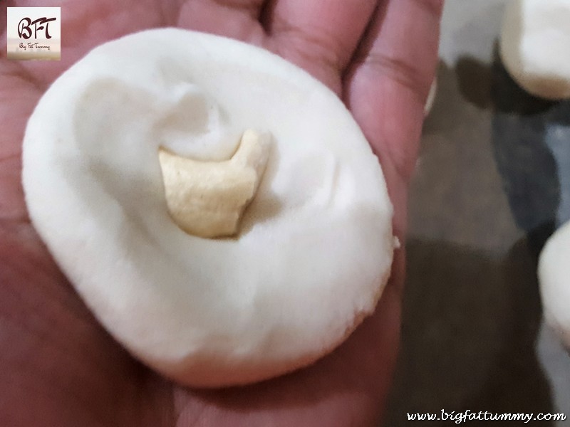 Making of Nankhatai (Indian shortbread biscuit)