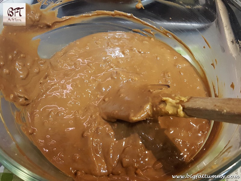 Making of Peanut Butter Chocolate Fudge