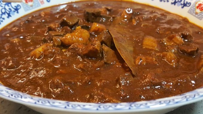 Pork Meat Liver Masala / Quick Goan Sorpotel