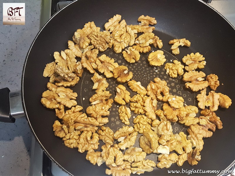 Making of Walnut Drops