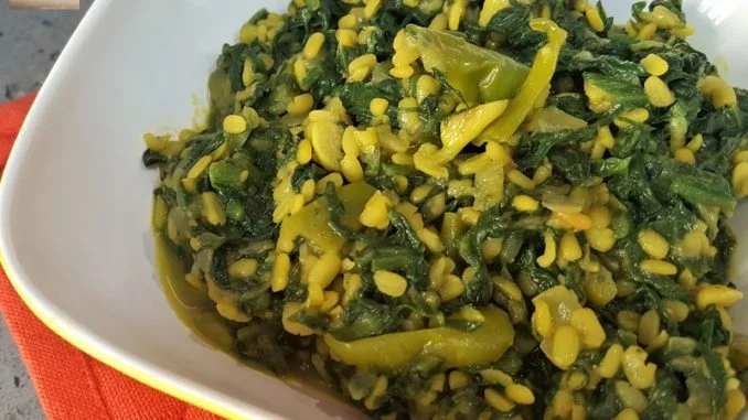 Palak Moong Bhaji 05 Palak Moong Bhaji