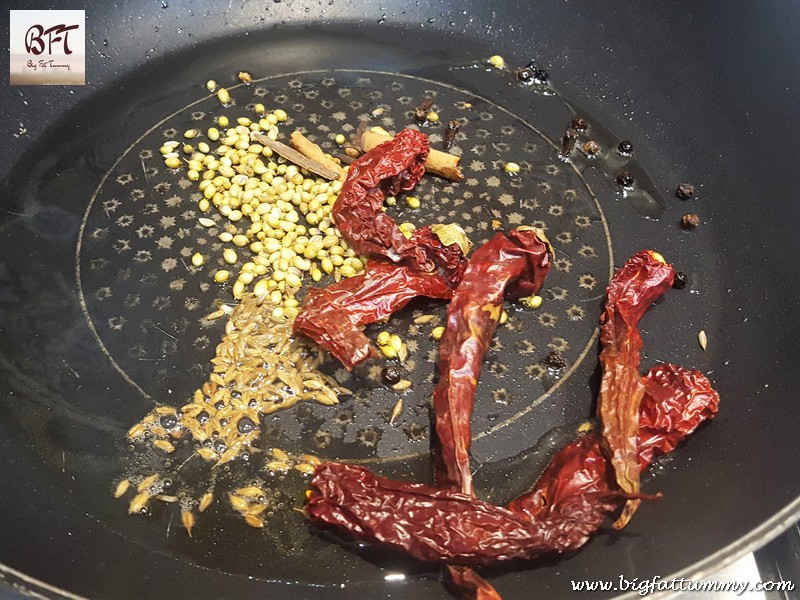 Preparation of Prawn Xec Xec (Goan prawn curry)