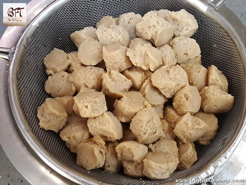 Preparation of Soya Bean Masala