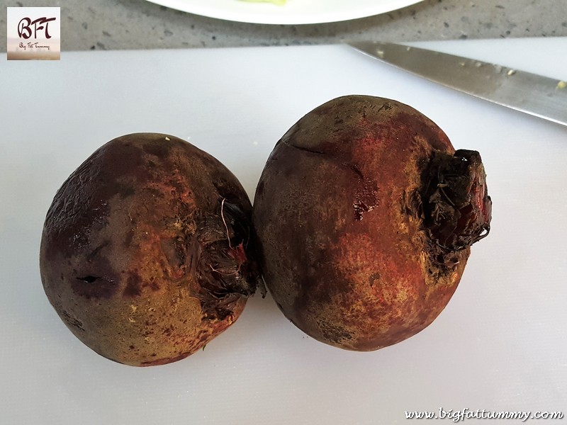 Preparation of Beetroot Salad