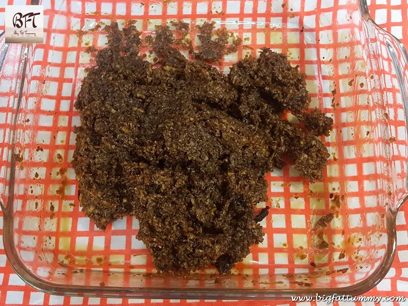 Making of Coconut Palm Jaggery Filling for pancakes