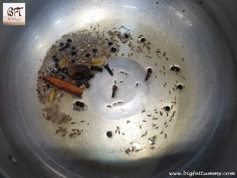 Preparation of Green Prawn Pulao