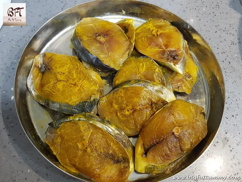 Preparation of Goan Kingfish Molho