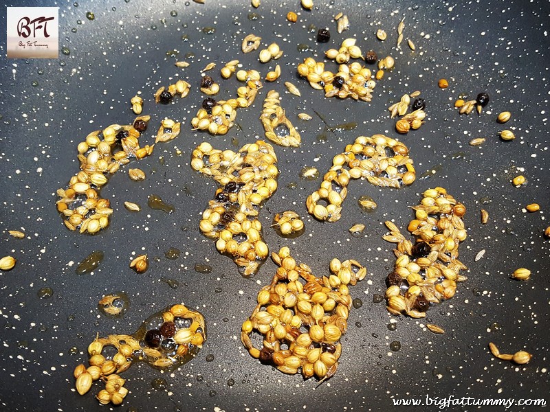 Preparation of Goan Omlette Kodi (curry)