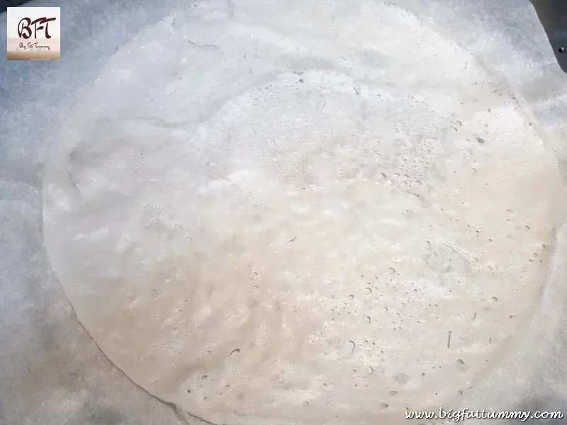 Making of Polle / Rice Pancakes