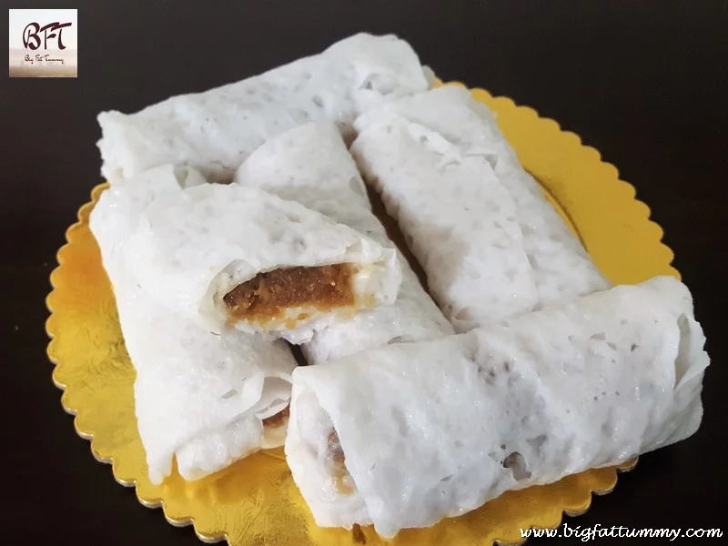 Making of Polle / Rice Pancakes