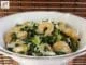 Spring Onion Bhaji with Prawns