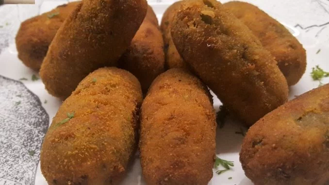 Vegetable Croquette 12 Vegetable Croquette
