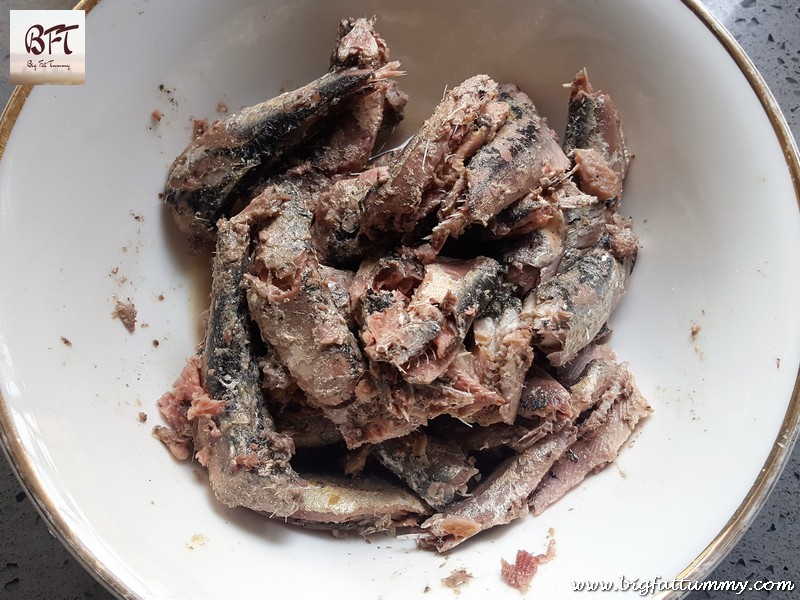 Preparation of Canned Sardine Cutlets