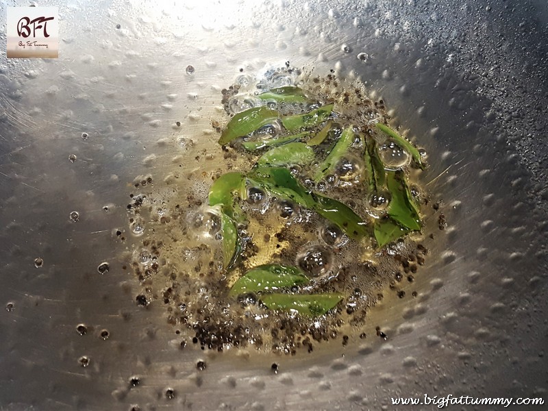 Preparation of Dry Green Pea Masala