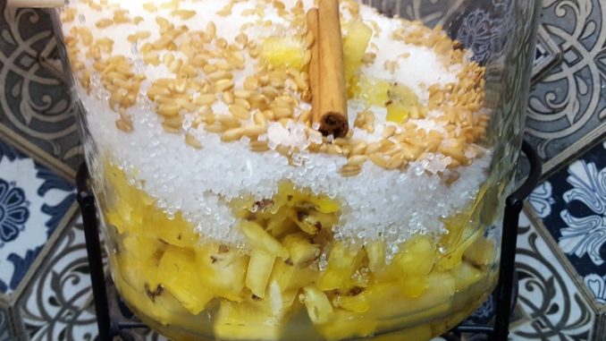 Pineapple Wine 01 Preparation of Pineapple Wine