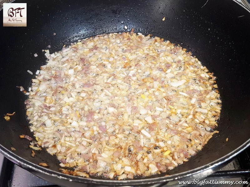 Preparation of Squid Molho