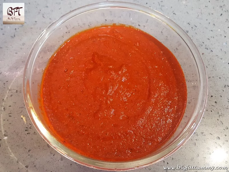 Preparation of Squid Molho