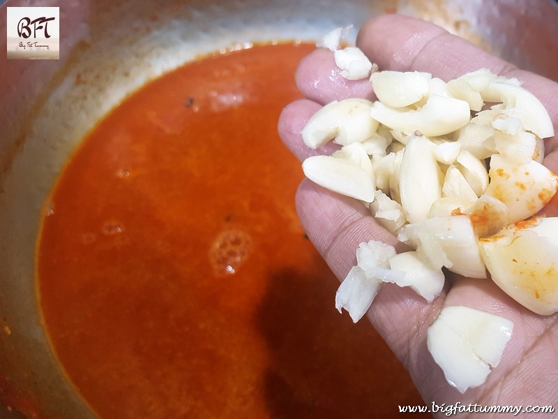 Preparation of Black Pomfret & Raw Mango Curry