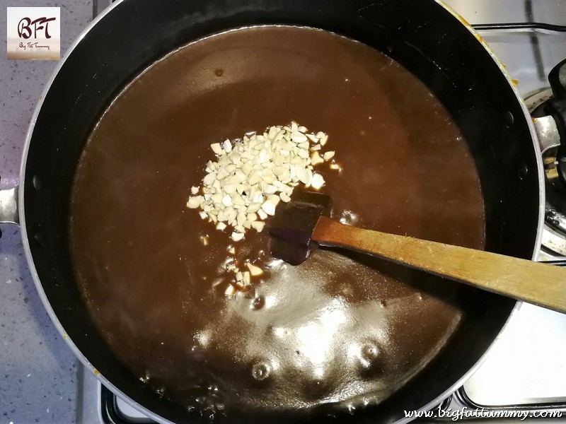 Preparation of Goan Dodol