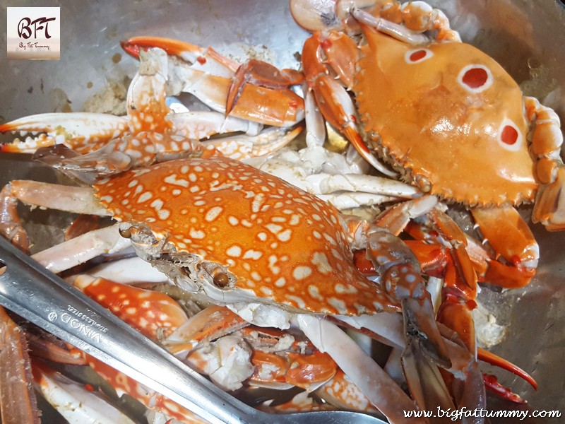 Preparation of Stuffed Crabs