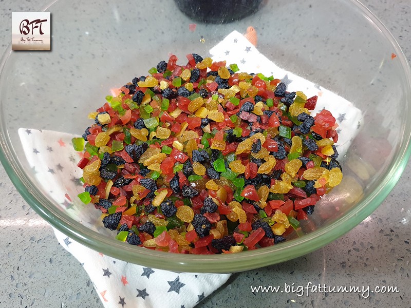 Soaking of Fruits for Traditional Christmas Cake