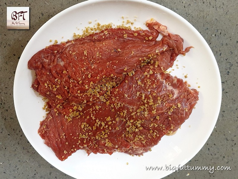 Preparation of Beef Rolado / Roulade