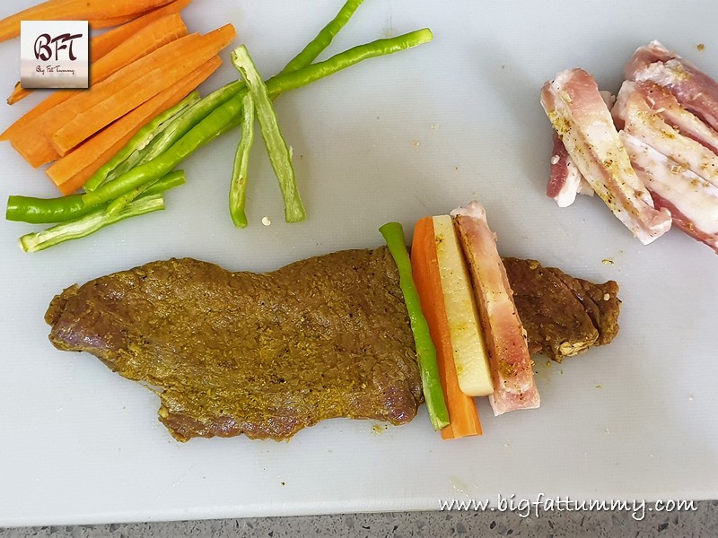 Preparation of Beef Rolado / Roulade