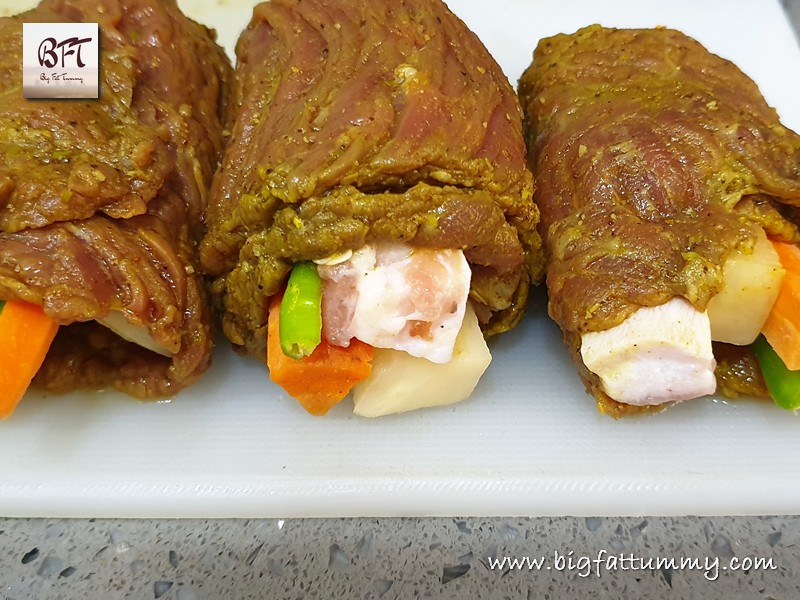 Preparation of Beef Rolado / Roulade