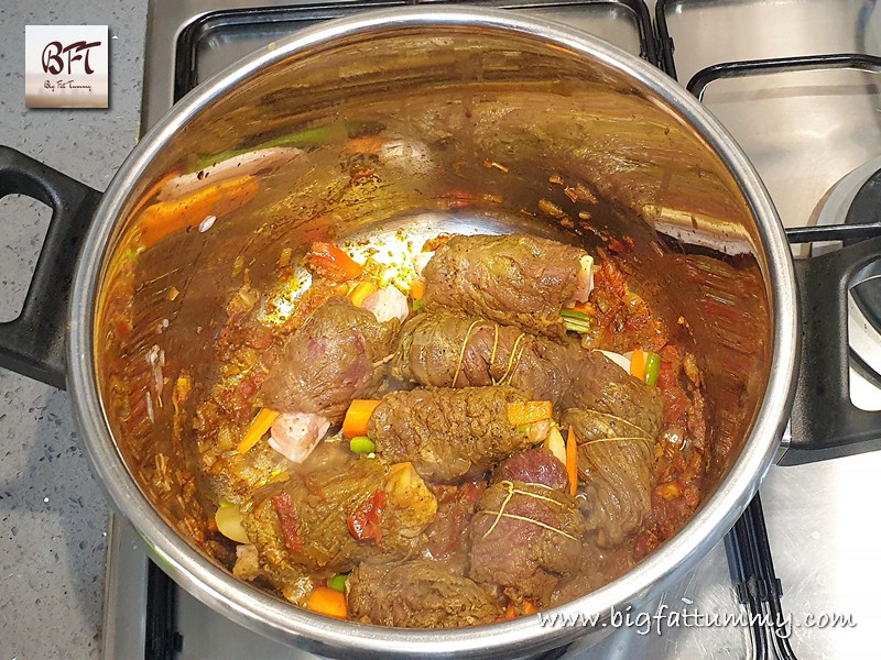 Preparation of Beef Rolado / Roulade