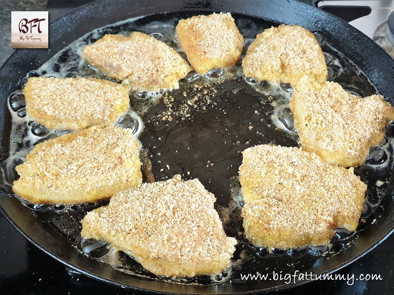 Preparation of Crumb Fried Pork