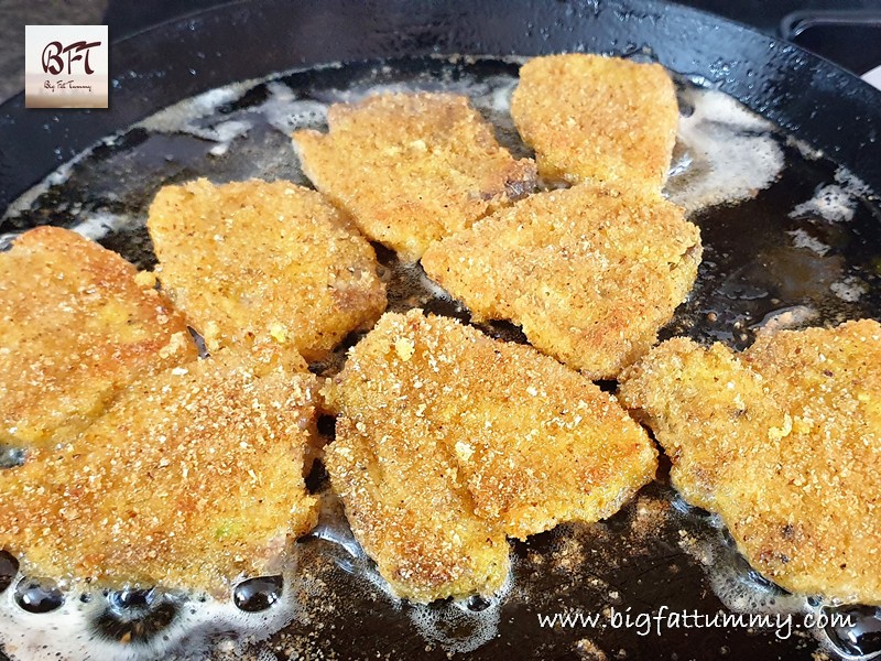 Preparation of Crumb Fried Pork