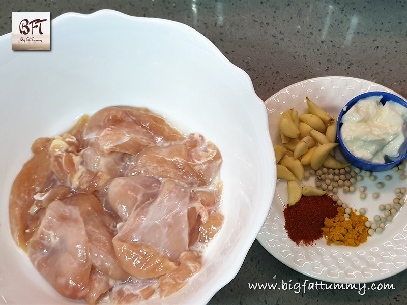 Preparation of Easy Peasy Garlicy Chicken