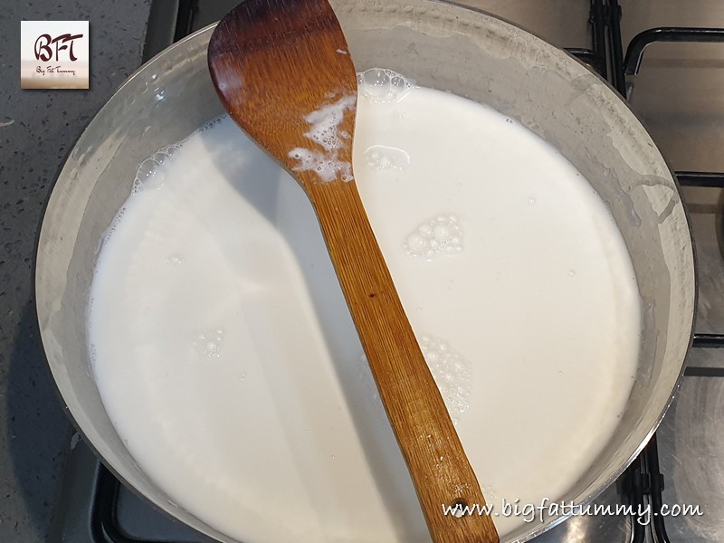 Preparation of Kesar Elaichi Malai Peda